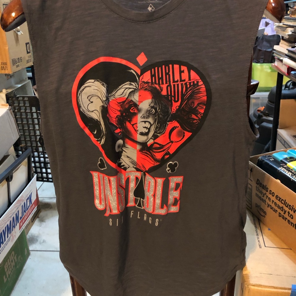 Harley Quinn Graphic Tank Top